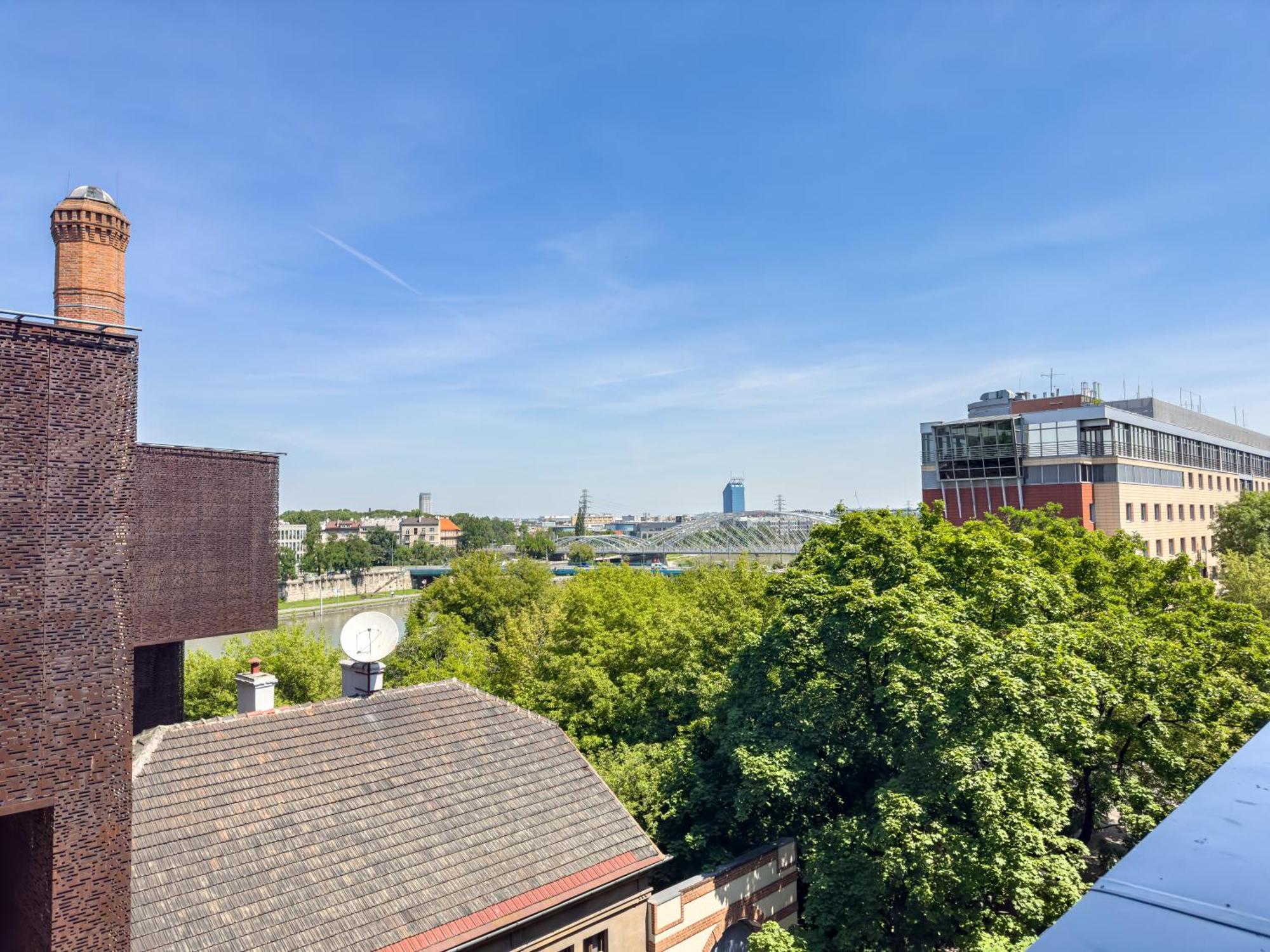 Nadwislanska Przystan Apartament Z Widokiem Na Wisle Krakow Exterior photo